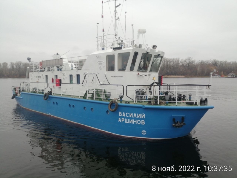 ЗАО «Нефтефлот» сдало промерное судно проекта RDB66.62
